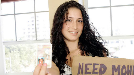  Sasha Stowaway just turned nineteen and today she makes her debut wit...
